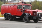Roter Feuerwehr-Oldtimer